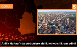 Ahilik Haftası’nda Şoförlere Ahilik Leblebisi İkram Edildi