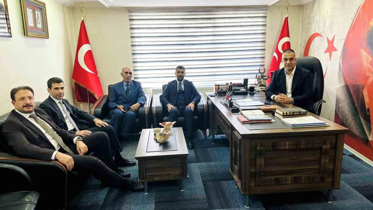 AK Parti Erzurum Vilayet Lideri MHP Vilayet Liderlerini Ziyaret Etti