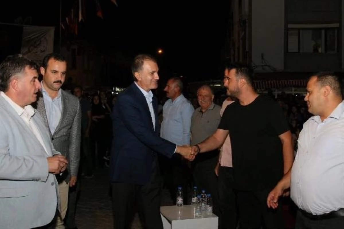 AK Parti Sözcüsü Ömer Çelik, İzmir’de Hasat Şenliği’ne katıldı