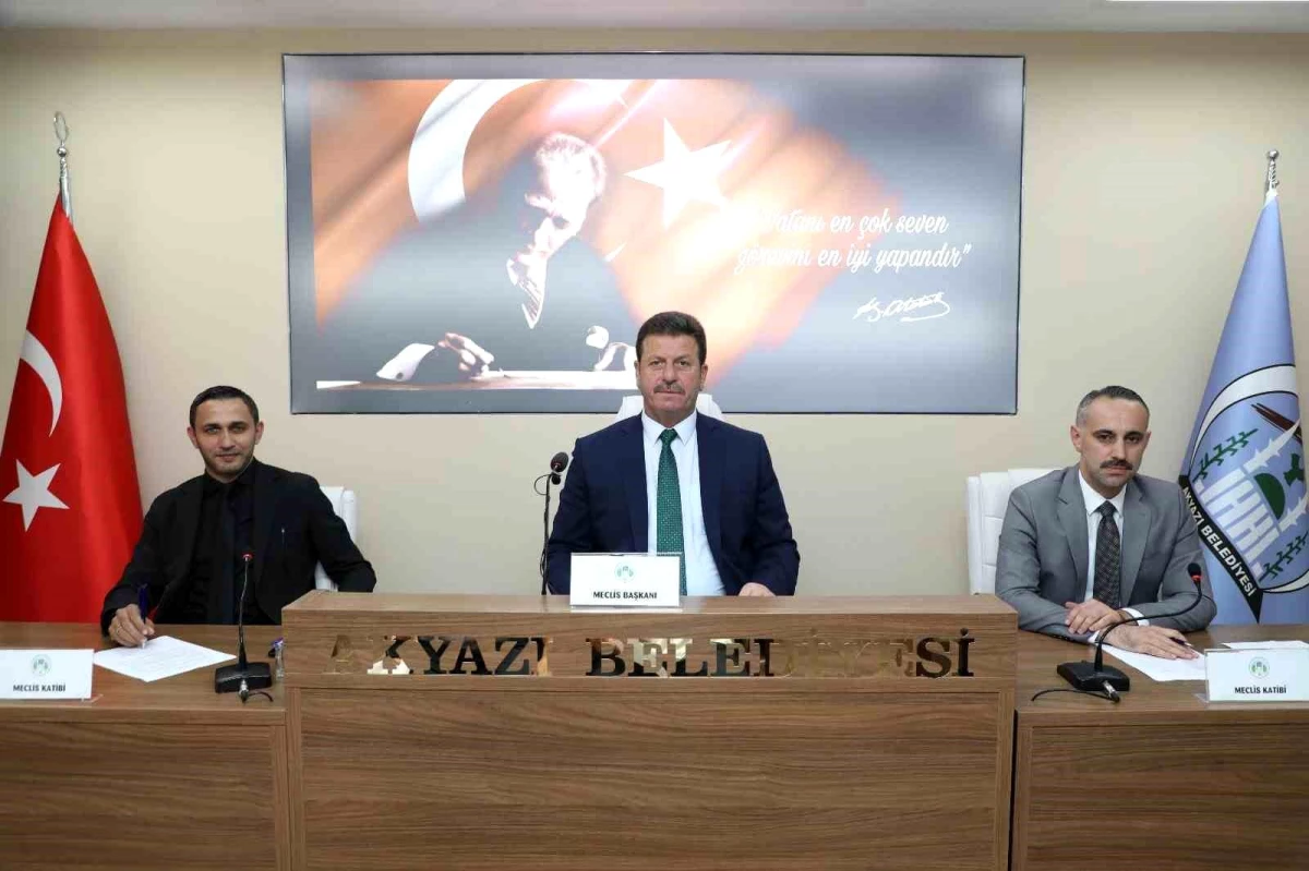 Akyazı Belediyesi Olağan Meclis Toplantısında Altyapı ve Üst Yapı Çalışmaları Konuşuldu