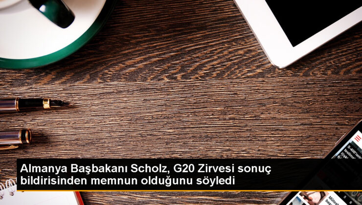 Almanya Başbakanı Olaf Scholz G20 Tepesi’ndeki Nükleer Silah Kararından Mutlu