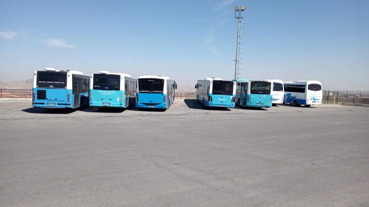 Ankara Büyükşehir Belediyesi Otobüs Sürücülerine Cezai Süreç Uyguladı
