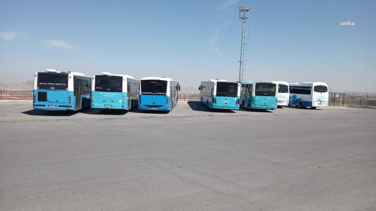 Ankara Büyükşehir Belediyesi Özel Halk Otobüslerine Cezai Süreç Uyguladı