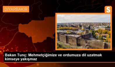 Bakan Tunç: Mehmetçiğimize ve ordumuza lisan uzatmak kimseye yakışmaz