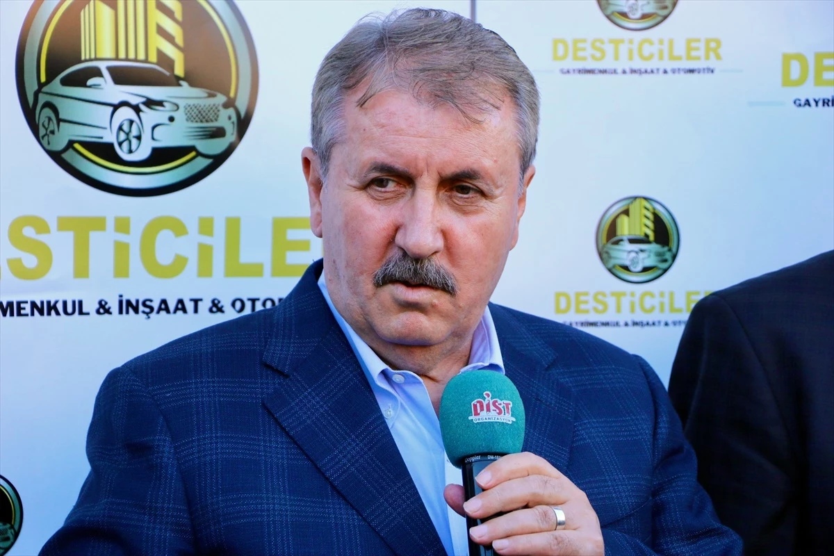 BBP Başkanı Mustafa Destici, Türkiye’nin AB üyeliği talebini geri çekmesini istedi
