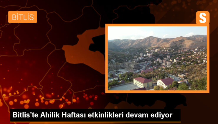 Bitlis Valisi Erol Karaömeroğlu, Ahilik Haftası hasebiyle heyeti kabul etti