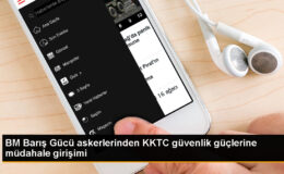 BM Barış Gücü askerleri KKTC topraklarında GKK askerlerine müdahale etti