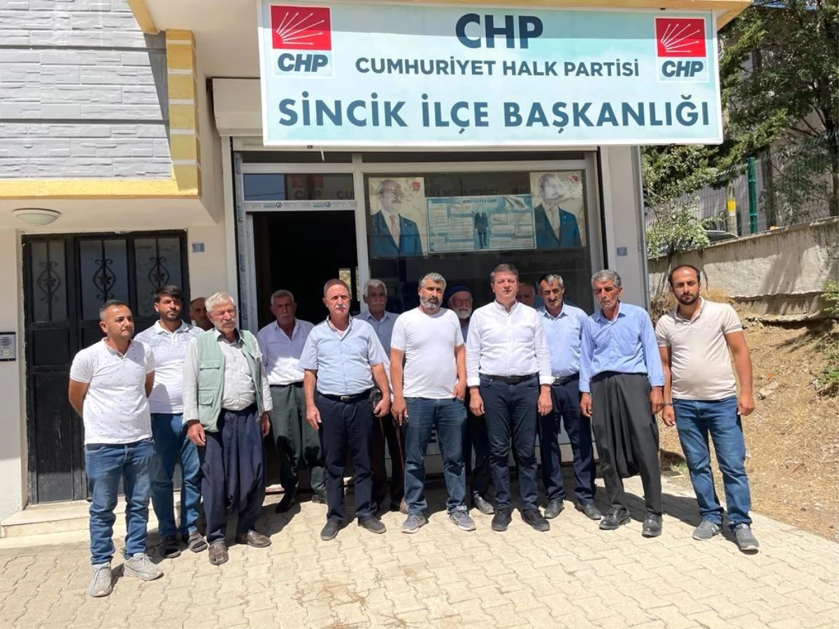 CHP Milletvekili Tutdere, Sinciklilerin sarsıntı yaralarının sarılması için dayanak beklediğini söyledi