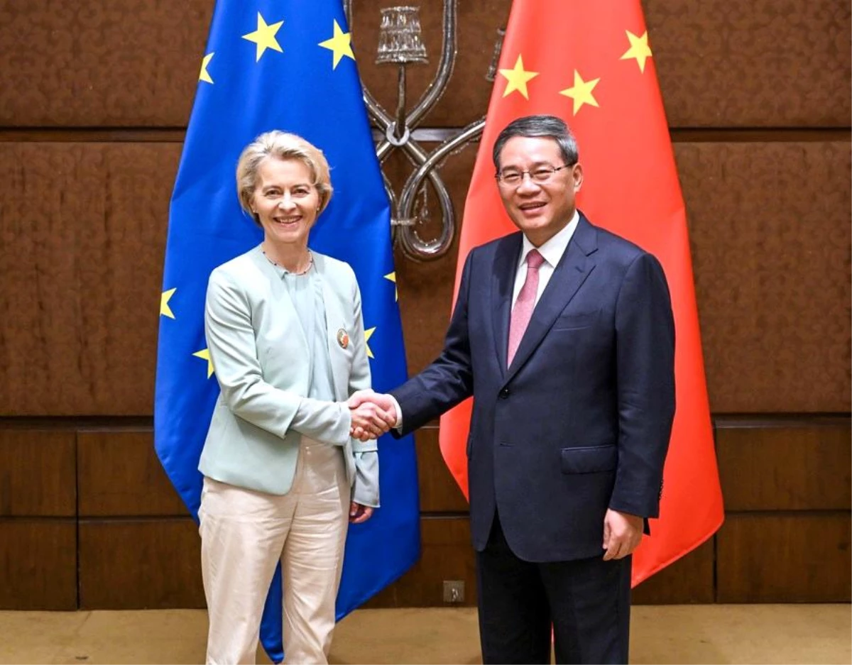 Çin Başbakanı Li Qiang, G20 Tepesi’nde Avrupa Kurulu Lideri Ursula von der Leyen ile bir ortaya geldi