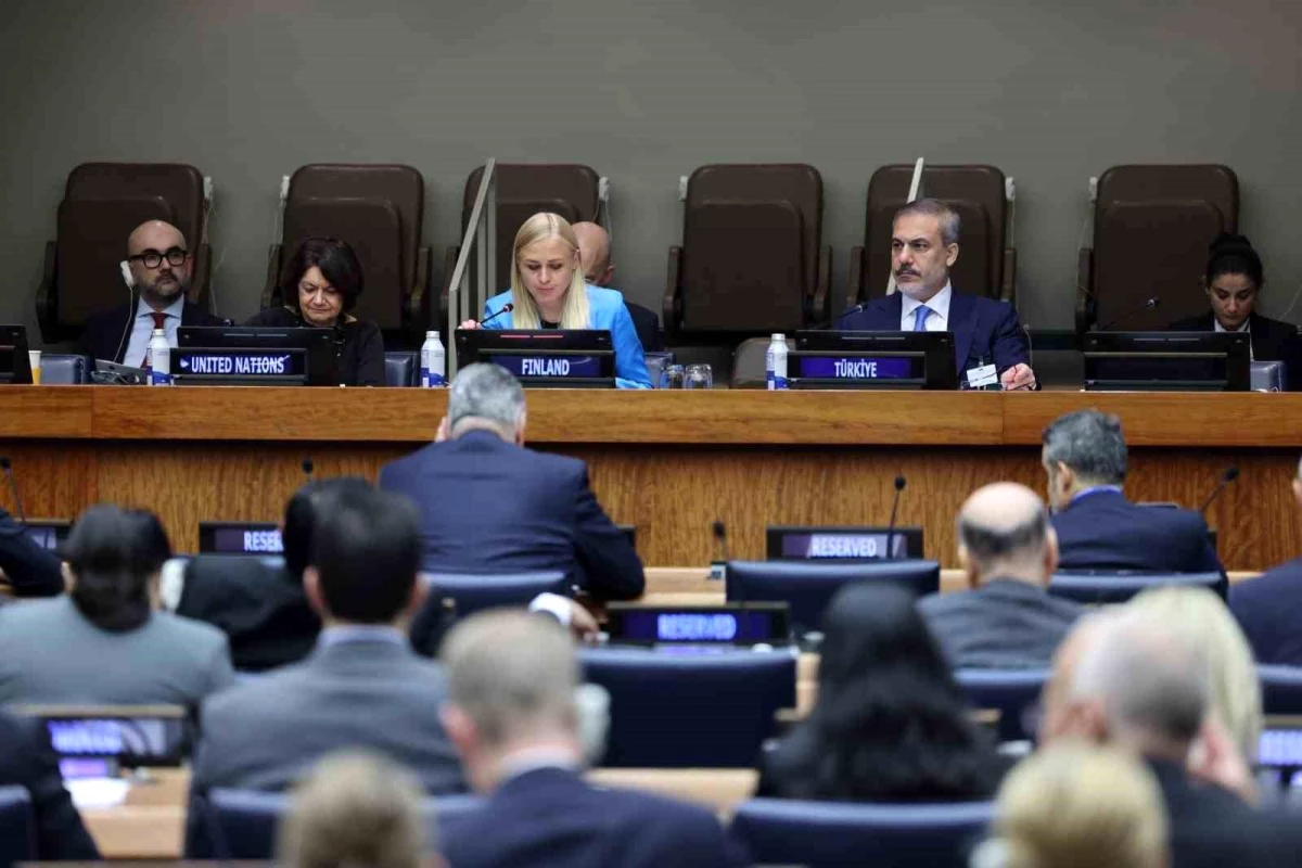 Dışişleri Bakanı Fidan, BM Arabuluculuk Dostlar Kümesi’nin 14. Bakanlar Toplantısı’na hitap etti