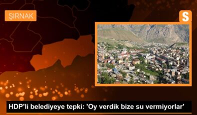 HDP’li belediyeye reaksiyon: ‘Oy verdik bize su vermiyorlar’