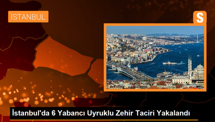 İstanbul’da 6 Yabancı Asıllı Zehir Taciri Yakalandı
