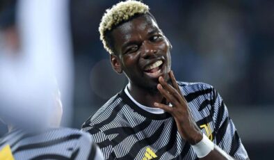 Juventus’un orta saha oyuncusu Paul Pogba doping suçlamasıyla futboldan men edildi