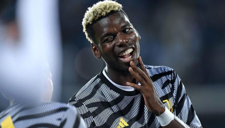 Juventus’un orta saha oyuncusu Paul Pogba doping suçlamasıyla futboldan men edildi