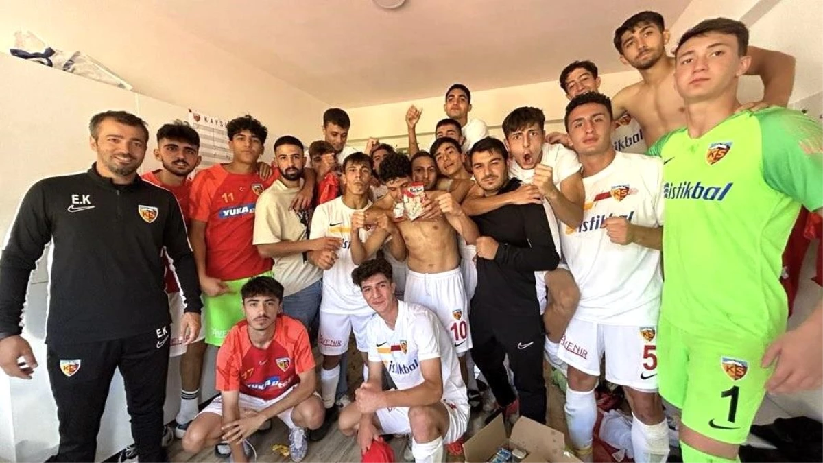 Kayserispor U19, meskeninde Gaziantep FK’yı 1-0 yendi