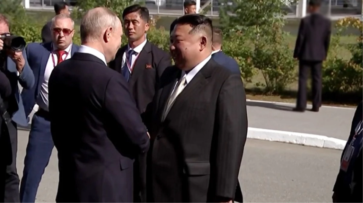 Kim Jong-un, Rusya’ya zırhlı trenle gitti ve Putin ile görüşüyor