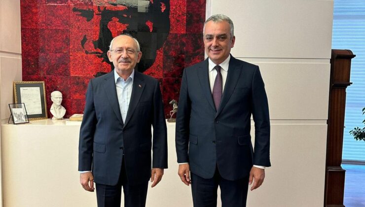 Konyaaltı Belediye Lideri Semih Esen, CHP Genel Lideri Kemal Kılıçdaroğlu’nu ziyaret etti