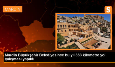 Mardin Büyükşehir Belediyesi 2023 Yılında 383 Kilometre Yol Çalışması Yaptı