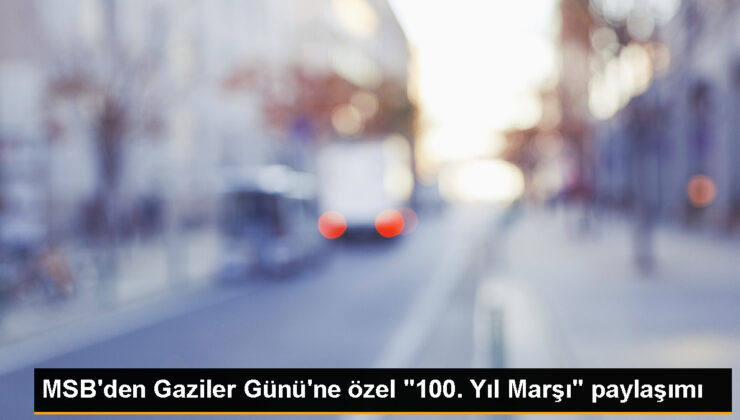 MSB, Türk Silahlı Kuvvetleri bandolarının gaziler için seslendirdiği 100. Yıl Marşı’nın manzaralarını paylaştı