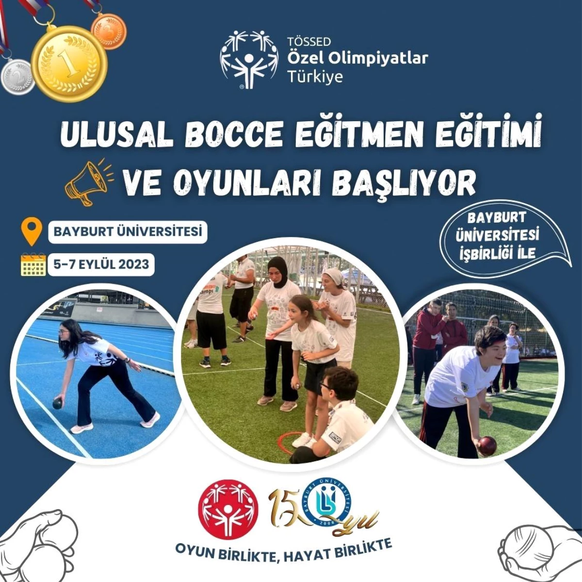 Özel Olimpiyatlar Türkiye, Ulusal Bocce Eğitmen Eğitimi ve Oyunları’nı Bayburt’ta düzenliyor