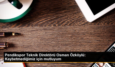 Pendikspor Teknik Yöneticisi Osman Özköylü: Kaybetmediğimiz için memnunum
