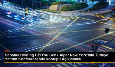 Sabancı Holding CEO’su Cenk Alper, Türkiye Yatırım Konferansı’nda konuştu
