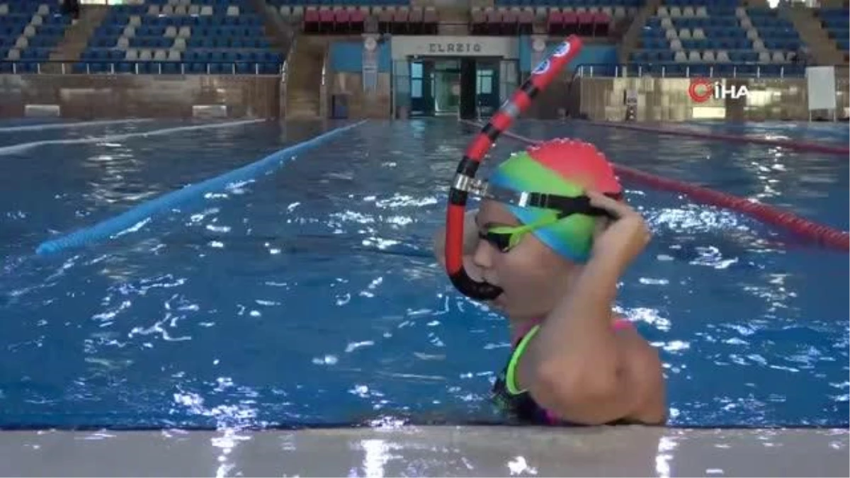 Tedavi için yüzmeye başladı, 3 defa Türkiye şampiyonu oldu