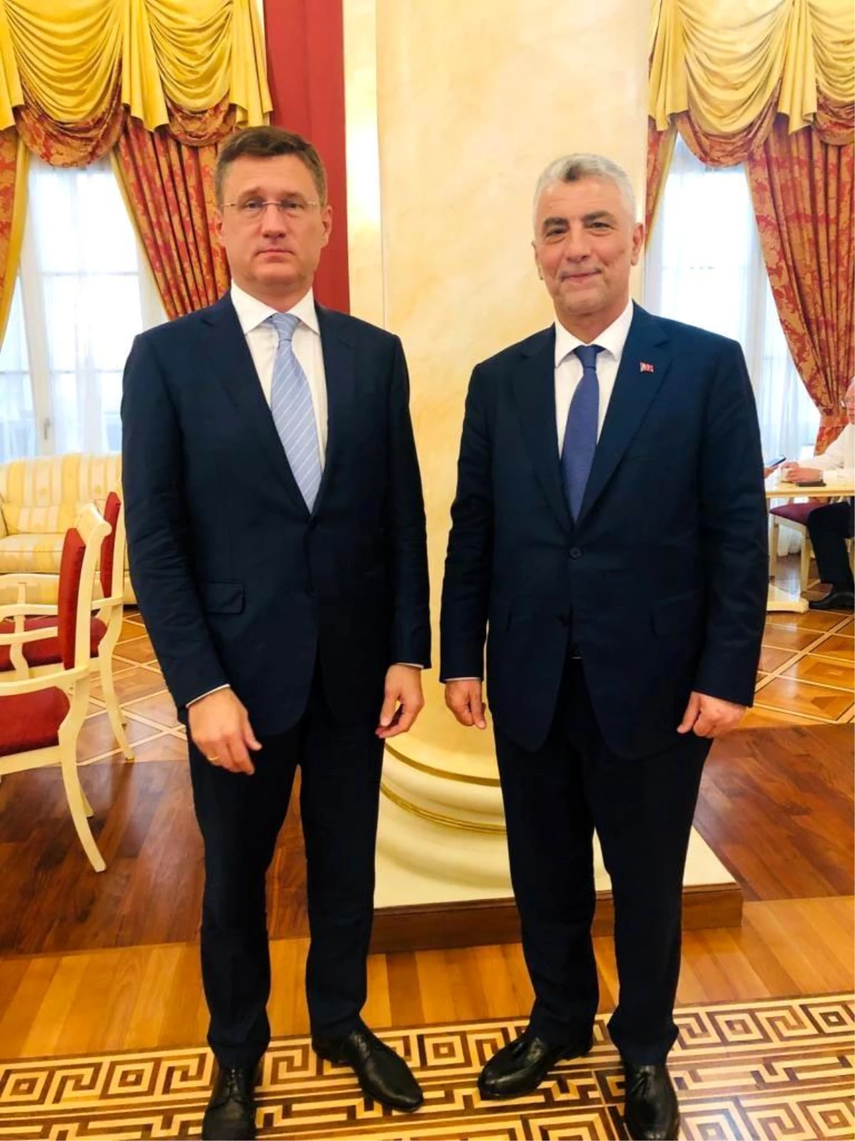 Ticaret Bakanı Bolat, Rusya Başbakan Yardımcısı Novak ile bir ortaya geldi