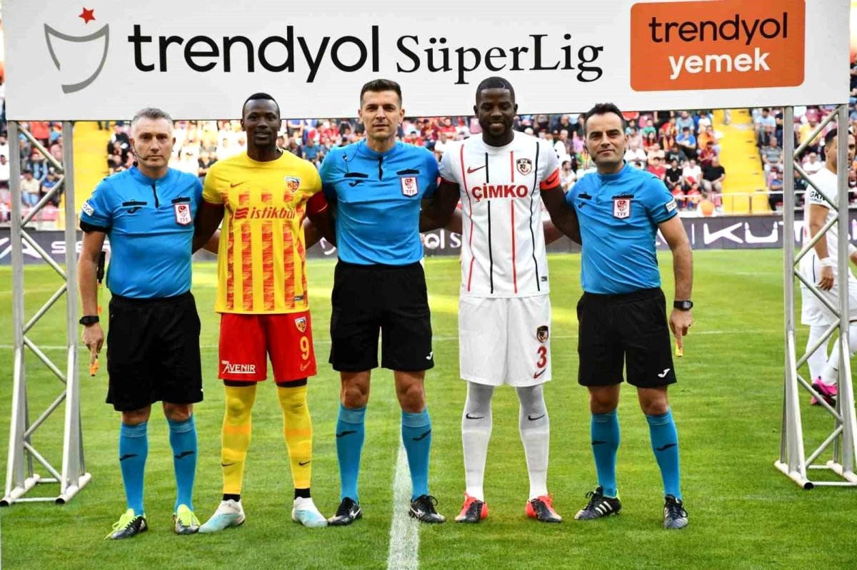 Trendyol Üstün Lig: Kayserispor: 1 Gaziantep FK: 0 (Maç devam ediyor)