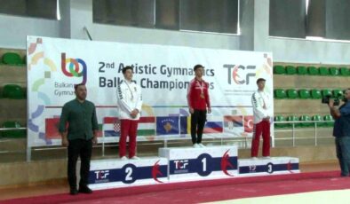 Türkiye’nin konut sahipliğinde Balkan Artistik Cimnastik Şampiyonası düzenlendi
