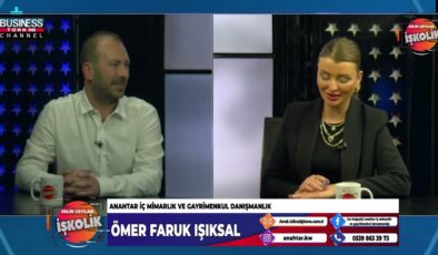 “ÖMER FARUK IŞIKSAL: İŞLETME VE ULUSLARARASI DENEYİMLE ANAHTAR İÇ MİMARLIK VE GAYRİMENKUL DANIŞMANLIĞI SEKTÖRÜNE ADIM ATIYOR”