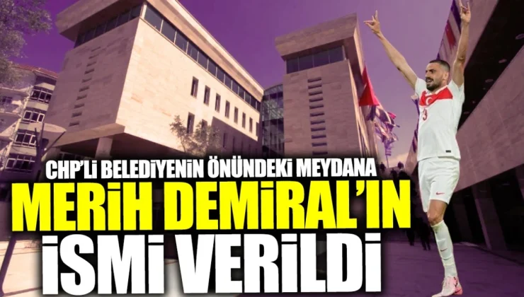 Kocaeli’de Merih Demiral Meydanı Açıldı