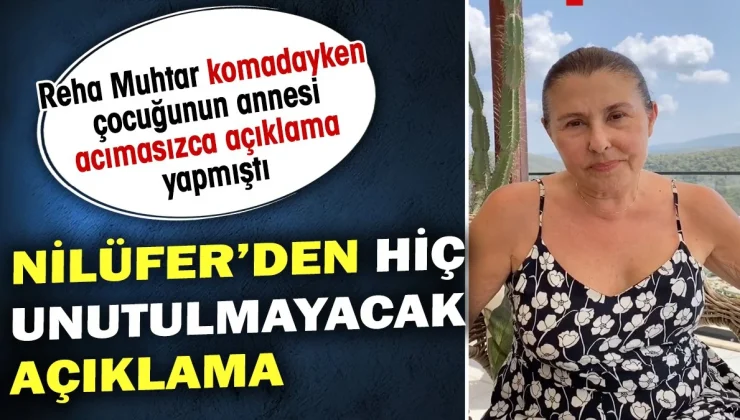 Nilüfer’den Unutulmaz Açıklama: İftira ve Gerçekler