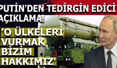 PUTİN, ABD VE NATO’YU HEDEF ALDI: ‘KÜRESEL ÇATIŞMAYI BAŞLATANLAR BİZİ KÜRESEL SAVAŞA ITİYOR’