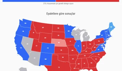 ABD Başkanlık Seçimlerinde Delege Sayıları Belirleyici Olacak