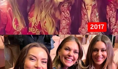 Fahriye Evcen, Aslı Enver ve Sinem Kobal’dan Nostaljik Poz: Yıllar Sonra Aynı Karede