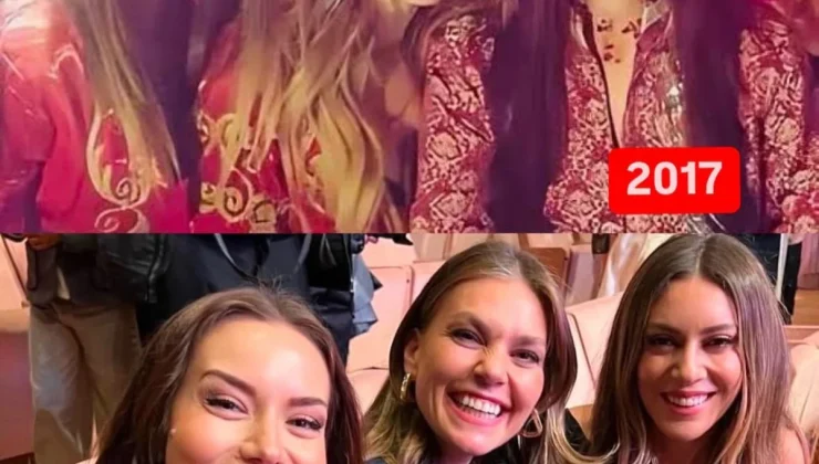 Fahriye Evcen, Aslı Enver ve Sinem Kobal’dan Nostaljik Poz: Yıllar Sonra Aynı Karede