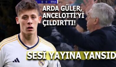 Arda Güler’den Şampiyonlar Ligi’nde Tarihi İlk 11 Başlangıcı: Ancelotti’nin Tepkisi Gündem Oldu