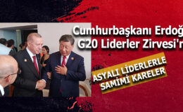 CUMHURBAŞKANI ERDOĞAN’DAN G20 LİDERLER ZİRVESİ’NDE SAMİMİ ANLAR