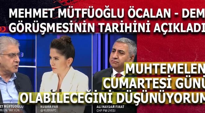 Öcalan Görüşmesi ve DEM Partisi Hakkında Tahmin: Görüşme Cumartesi Gerçekleşebilir