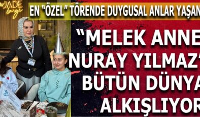 EN ÖZEL ÖDÜL TÖRENİNDE NURAY YILMAZ’A ALKIŞ YAĞDI!