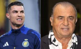 Ronaldo ve Fatih Terim’in Torunu Naz Arasındaki Duygusal Anlar