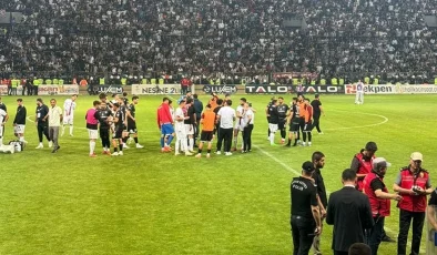 ELAZIĞSPOR-VANSPOR MAÇINDA SKANDAL!