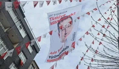 EKREM İMAMOĞLU’NUN PANKART VE AFİŞLERİNE YASAK