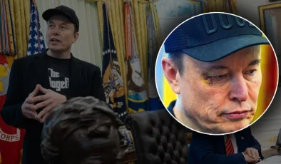 ELON MUSK’IN GÖZÜNDEKİ MORLUK DİKKAT ÇEKTİ