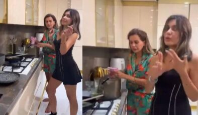 BAHAR CANDAN VE DİLAN POLAT’IN HELVA KAVURMA VİDEOSUNA TEPKİ YAĞDI