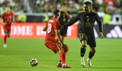 A MİLLİ TAKIM, MEKSİKA’YA 1-0 MAĞLUP OLDU