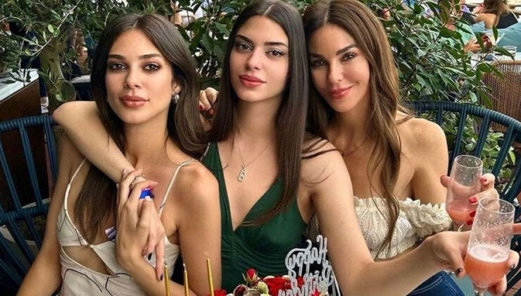 Cannes Tatilinde Defne Samyeli ve Kızları Büyüledi!