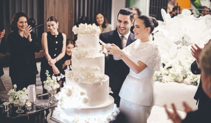 ELİF ENGİN İLE AHMET EMİN AHLATCI EVLENDİ!