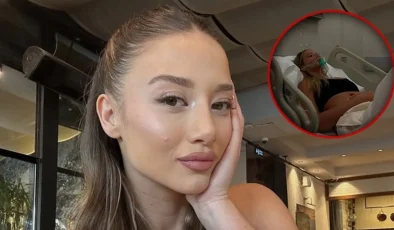 Aleyna Kalaycıoğlu’ndan Hastane Paylaşımı